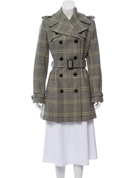 women's burberry wool plaid coats poshmark|Jackets & Coats .